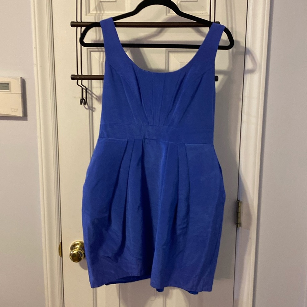 Shoshanna dress size 8,  purple-ish blue
